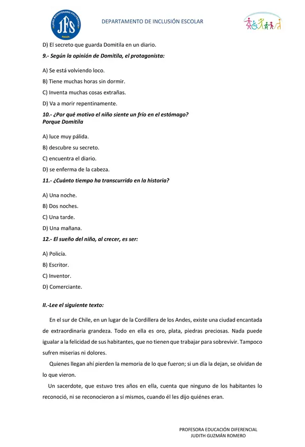 Guía de estudio 1°medio