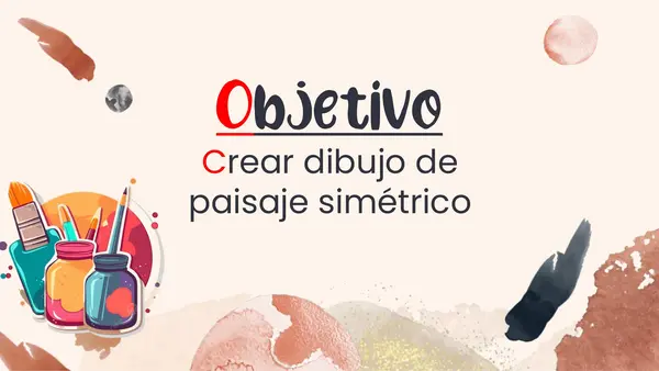 Paisaje simétrico (clase y evaluación).