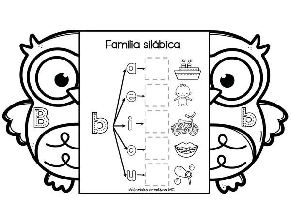 SILABARIO INTERACTIVO COMPLETO CON VOCALES