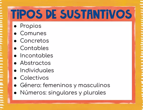Género de los sustantivos preguntas de comprensión