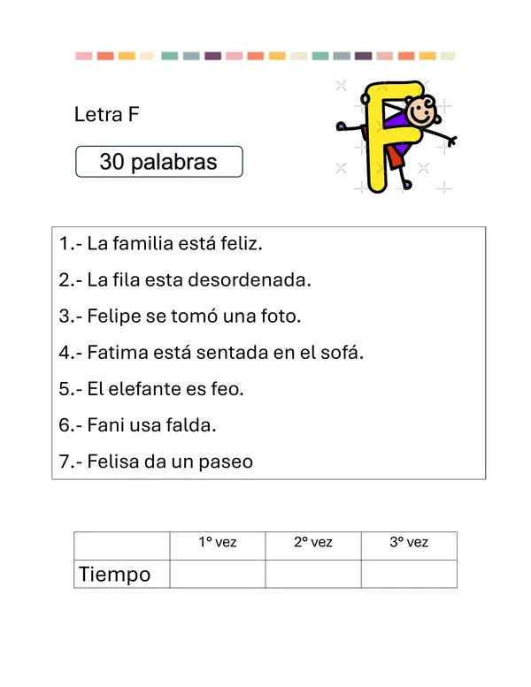Lecturas para practicar velocidad