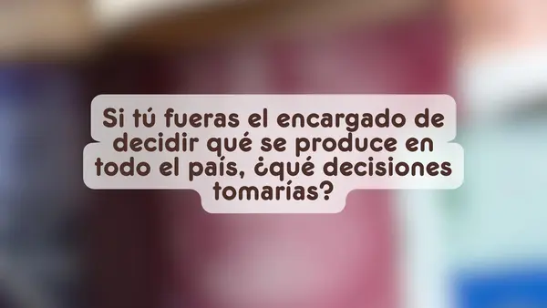 Economía centralmente planificada | Economía y Sociedad