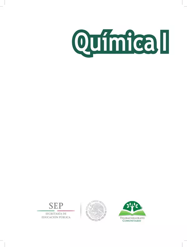 Libro de química para primer semestre de preparatoria.