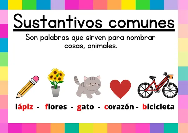 Sustantivos comunes y propios