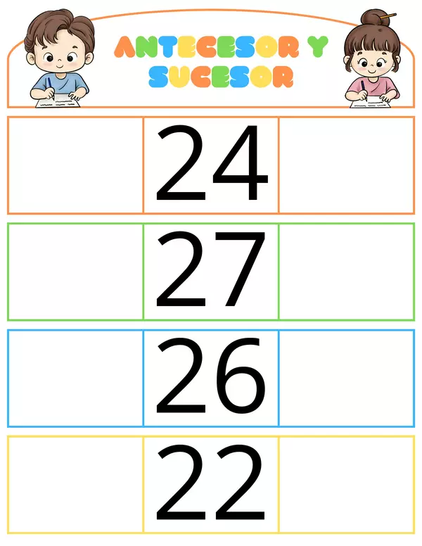 Antecesor y sucesor