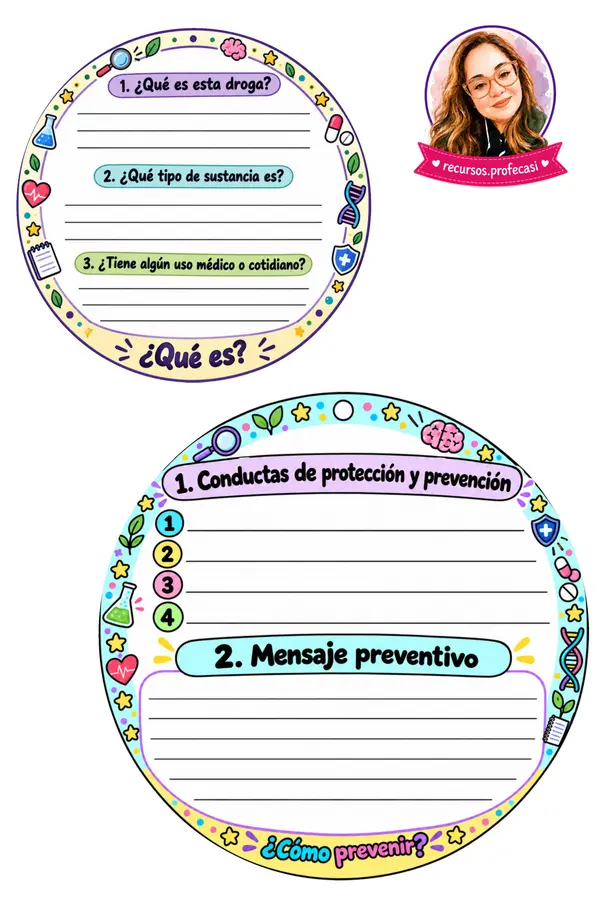 6TO OA 7 FLIPBOOK DROGAS BAJO LA LUPA