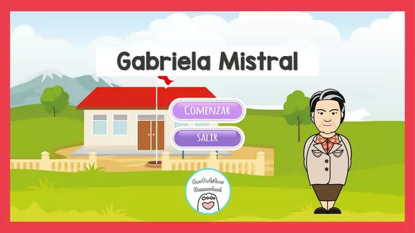 PowerPoint Interactivo Gabriela Mistral