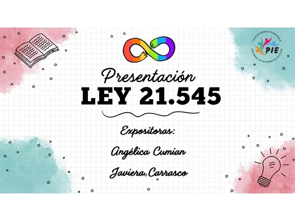 LEY 21.545