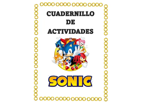Cuadernillo de Actividades de Sonic