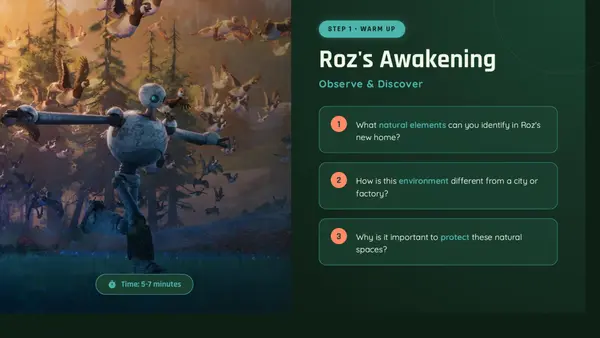 UNIT 4: GREEN ISSUES | The Wild Robot | 7° Básico | Inglés | Clase Completa + PDF
