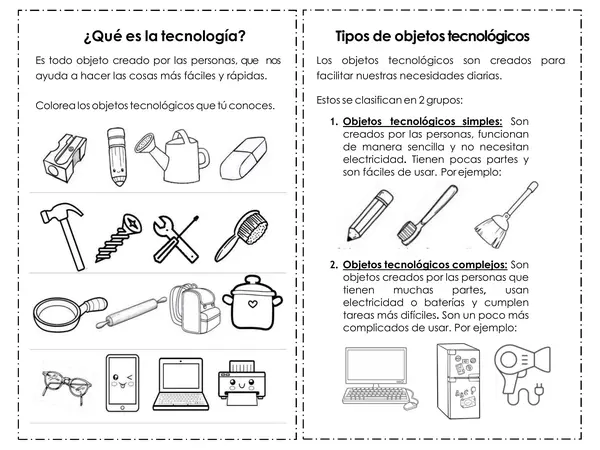 Tecnología 1° Básico