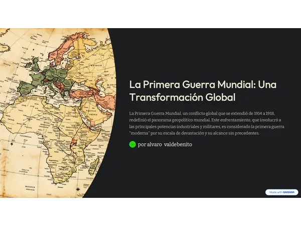 Primera guerra mundial