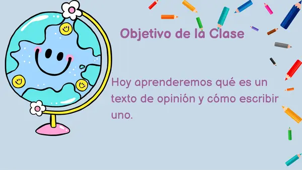 Texto de opinión.