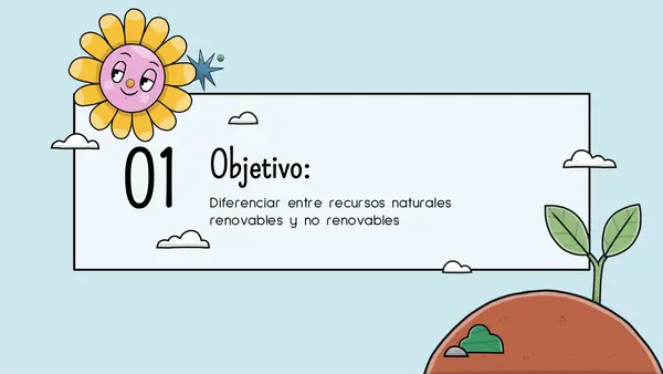 4° Básico "Recursos renovables y no renovables".