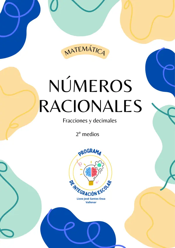Números racionales: fracciones 