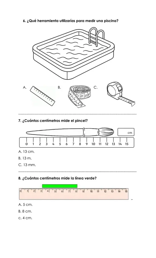 Evaluación de matemática 