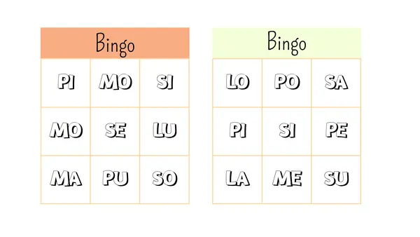 Bingo letras M-L-S-P