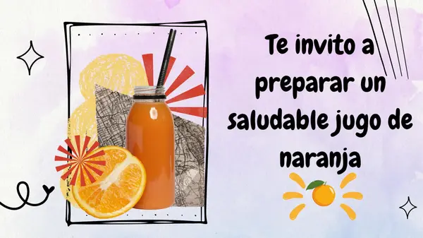 Receta de cocina "Jugo de naranja"