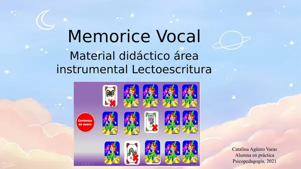 Memorice Vocal 
