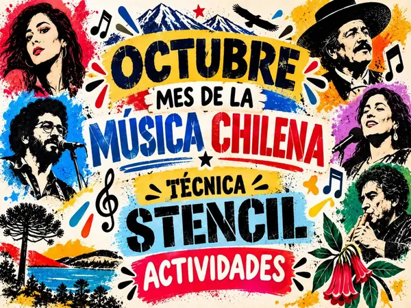 PPT - octubre mes de la música chilena (actividades arte - música)