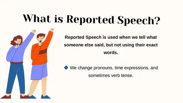 Reported Speech