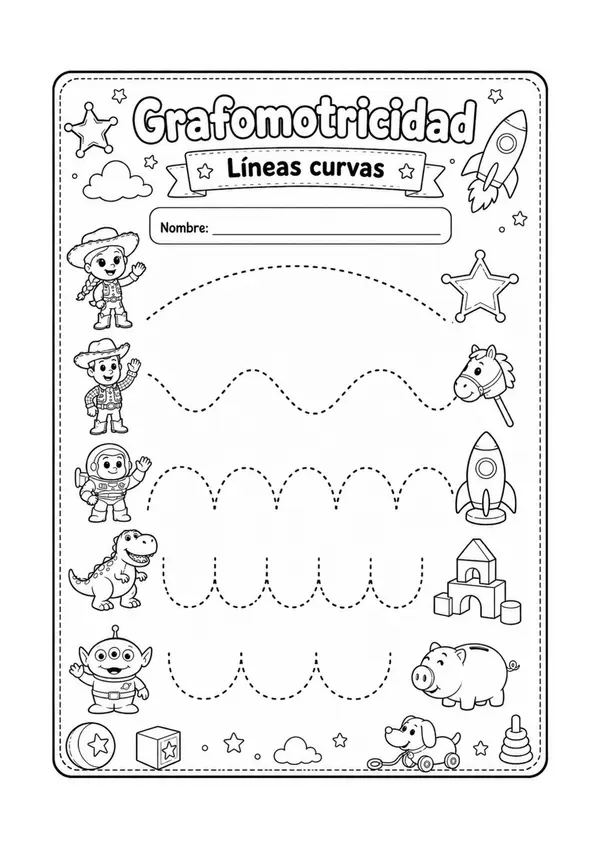 ejercicios de grafomotricidad