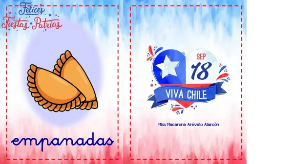 Fiestas Patrias Chile Flashcards