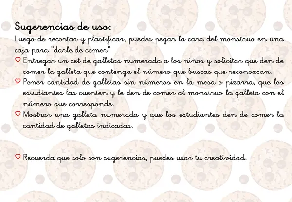 Contemos con el monstruo come galletas 