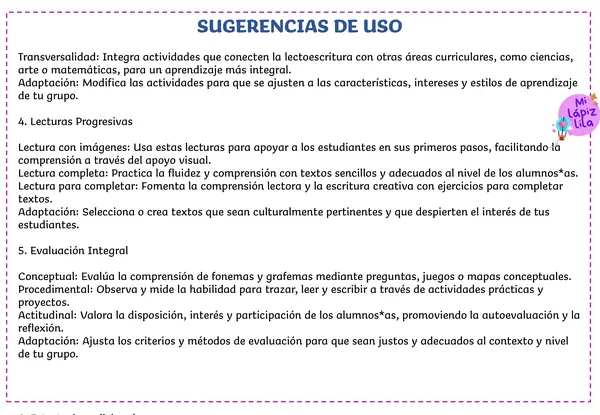 PLAN LECTOESCRITURA CONSONANTES