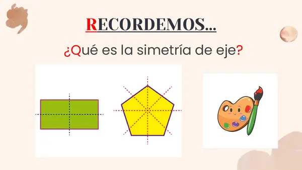 Paisaje simétrico (clase y evaluación).
