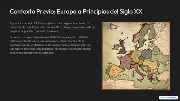 Primera guerra mundial