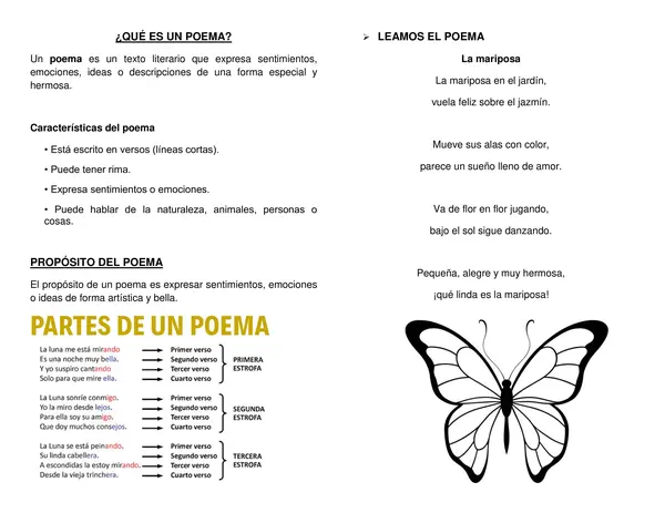 guía del Poema