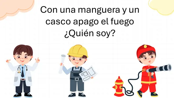 Adivinanzas profesiones y oficios