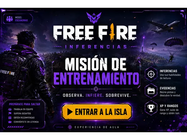 Aprende a inferir jugando | Experiencia gamificada de comprensión lectora