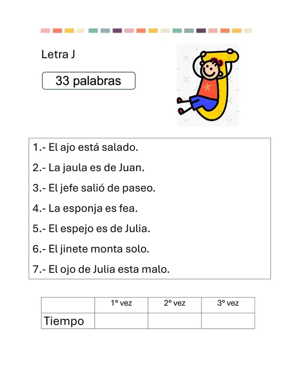 Lecturas para practicar velocidad