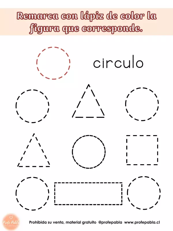 Cuadernillo de figuras geométricas 
