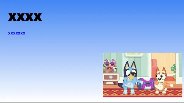  Plantilla PPT Bluey- Editable