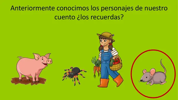 Spin off "El huevo de Templeton" de la Telaraña de Carlota