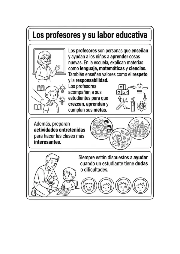 Lecturas cortas/breves para 2° y 3° básico