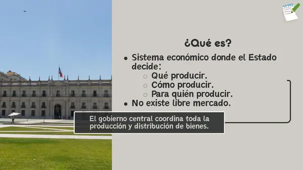Economía centralmente planificada | Economía y Sociedad