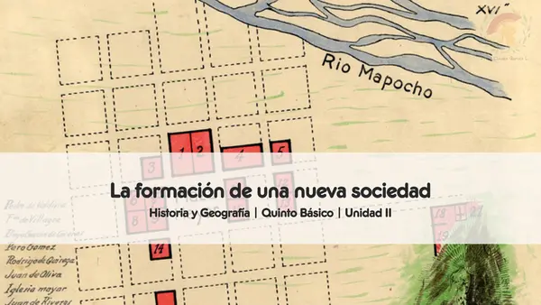 La formación de una nueva sociedad | Conquista de América | Quinto Básico