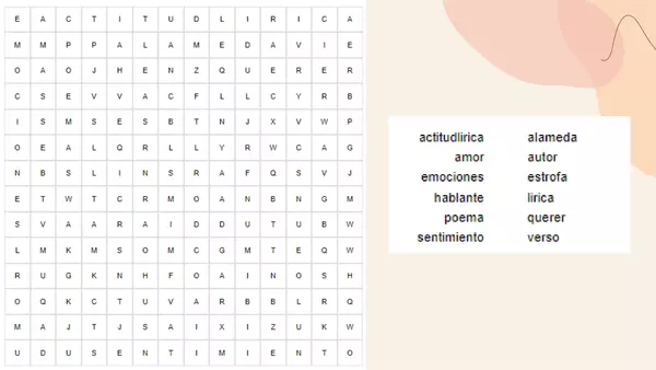 Comprensión lectora 4 "Segundo poema en la alameda"