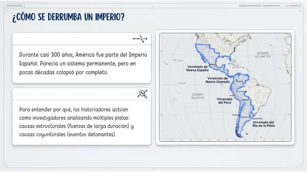 8° Causas de la independencia de América
