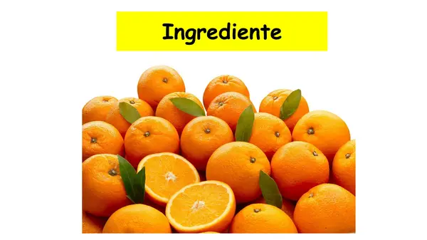 Receta de cocina "Jugo de naranja"