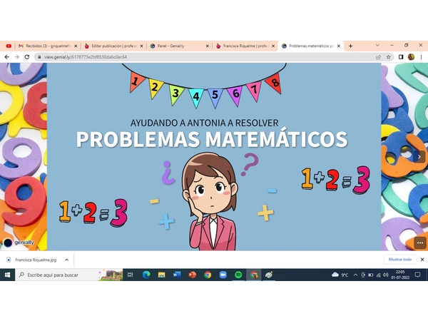 Problemas matemáticos - Sumas 