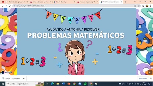 Problemas matemáticos - Sumas 
