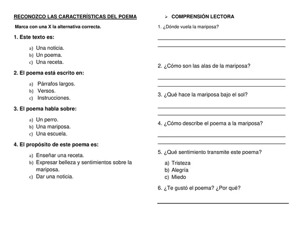 guía del Poema