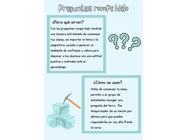 Preguntas Rompe Hielo 