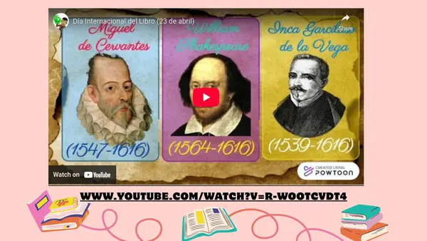 Actividad DÍA DEL LIBRO Y DE LOS DERECHOS DE AUTOR