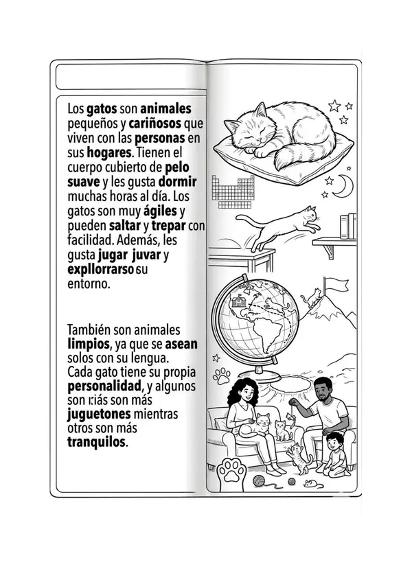 Lecturas cortas/breves para 2° y 3° básico